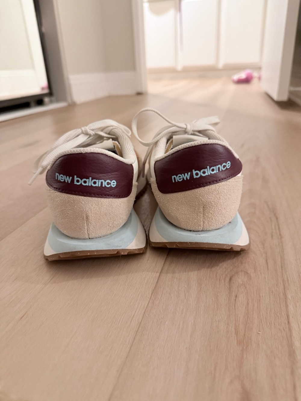 New Balance 237 Sea Salt & Copper Women's Sneakers - Picture 3 of 5